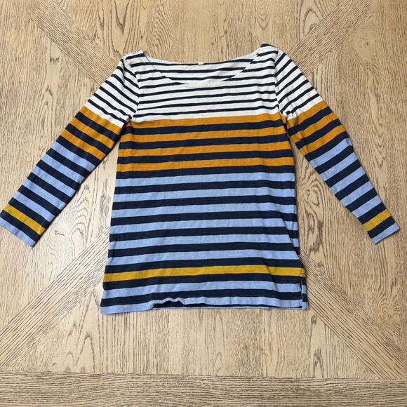 J.Crew Striped Long Sleeve‎ Shirt Small - Picture 1 of 8